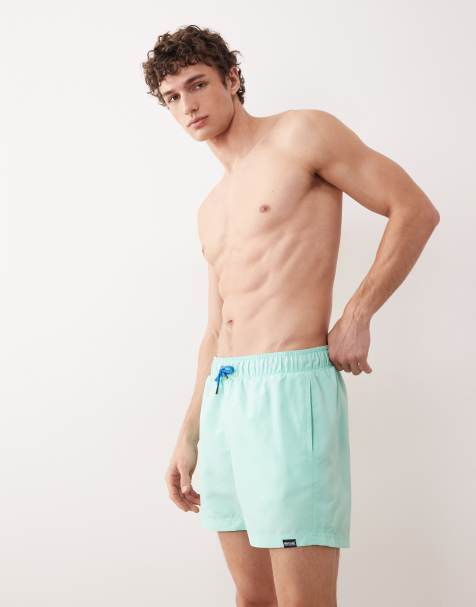 Regatta Quick-dry mawson iii swim shorts in ice green sonic blue - view 1
