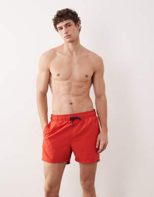 Regatta Quick-dry mawson iii swim shorts in poppy navy-Red