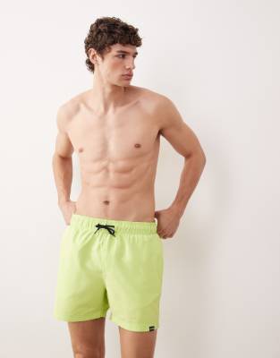 Regatta Quick-dry mawson iii swim shorts in sharp green navy