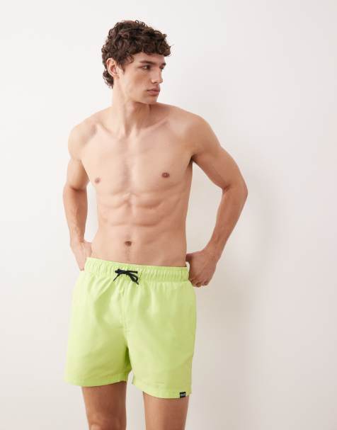 Regatta Quick-dry mawson iii swim shorts in sharp green navy - view 1