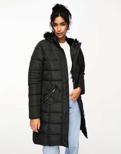 Black regatta coat sale