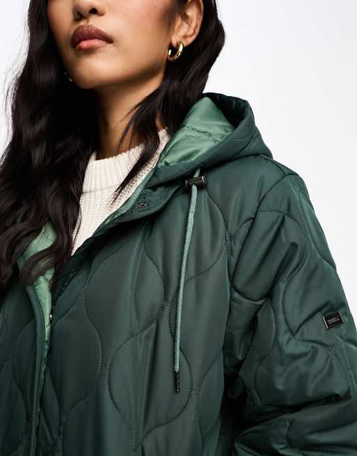 Green regatta coat sale