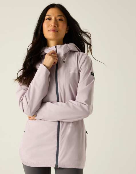 Regatta - Radler - Giacca impermeabile da donna color lilla polvere - view 1