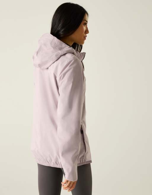 Regatta Blakesleigh Giacca Impermeabile Leggera Donna, Con Cappuccio E Tasche, Traspirante E Antivento, Ideale Per Viaggi E Tempo Libero