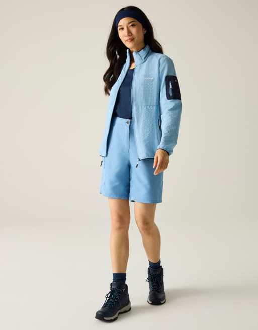 Regatta - Ralina - Top midlayer leggero in denim slavato con zip, 3 di 4
