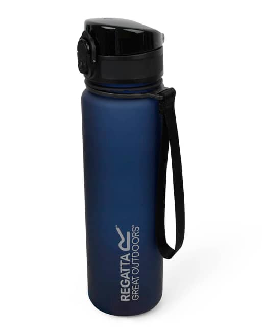 Regatta Regatta 0.6 litre tritan flip lid bottle in blue in navy