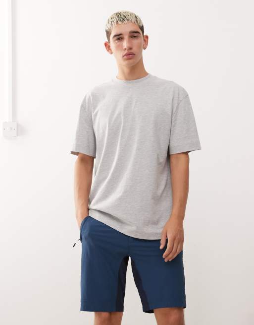 Regatta Regatta eldes shorts in mixed in moonlight denim/ navy