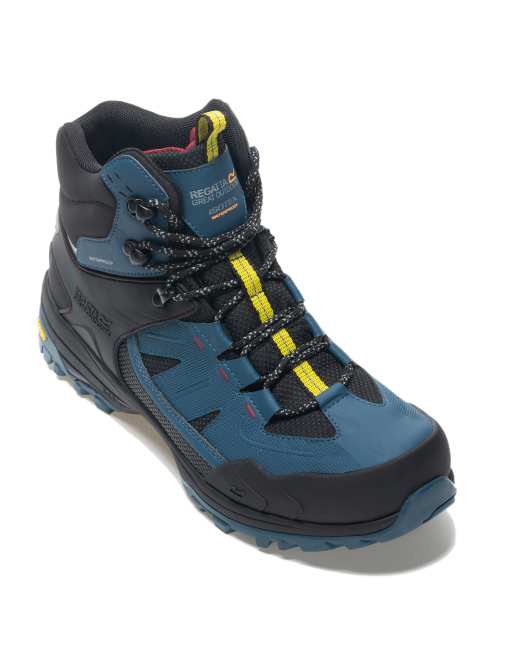 Regatta Regen breathable walking boots in moroccan blue, 4 of 4