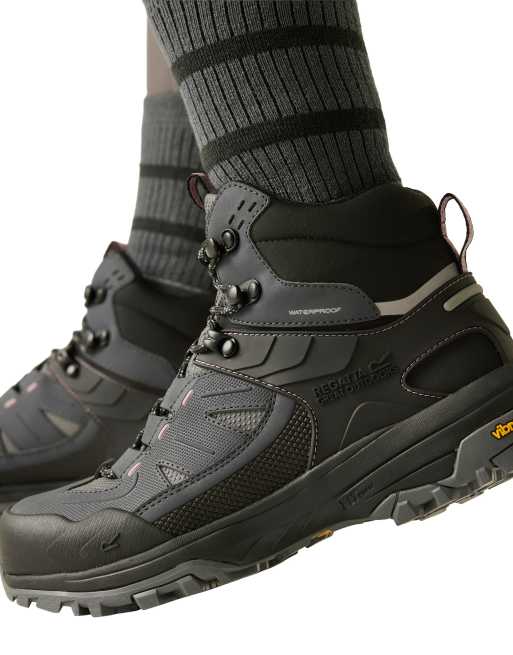 Regatta – Regen – Wasserdichte, atmungsaktive Stiefel für Damen in Grau, 3 von 4