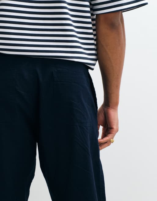 Regatta Relaxed hadlin trousers in navy, 4 of 5