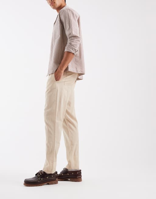 Regatta Relaxed hadlin trousers in white pepper, 3 of 5