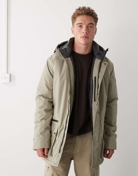 Regatta Rhodo waterproof jacket in brown - view 1