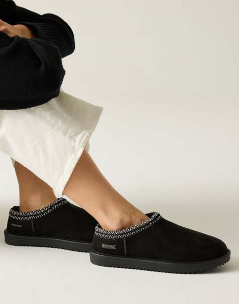 Regatta Risley mule waterproof shoe in black - view 1