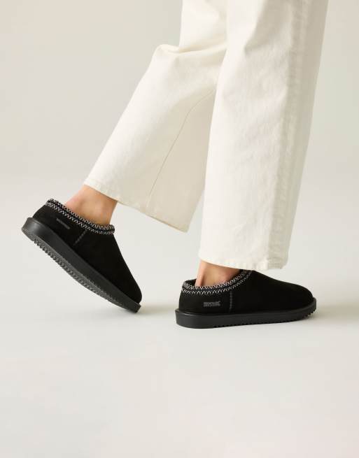 Regatta Risley mule waterproof shoe in black