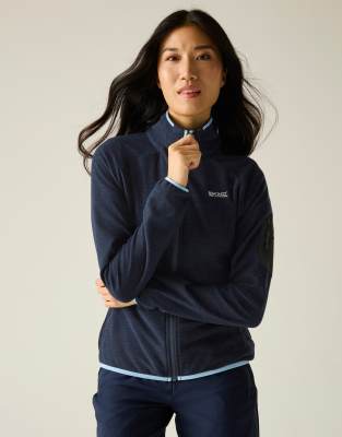 Rivendell - Fleecejacke in Marineblau mit Reißverschluss Marineblau 34