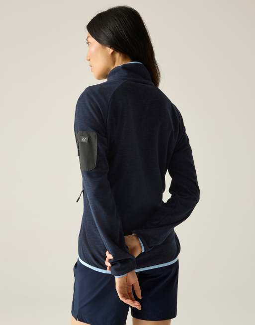Regatta - Rivendell - Polaire zippée - Bleu marine, 2 de 4