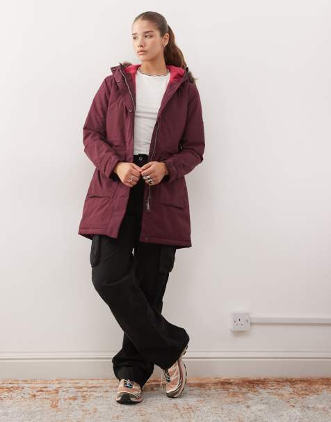 Regatta – Sabinka – Wasserdichte Jacke in Burgunderrot - view 1