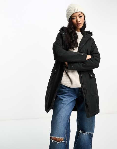 Asos womens outlet waterproof jacket