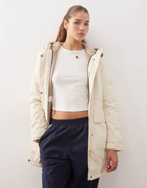 Regatta Sabinka waterproof jacket in beige - view 1