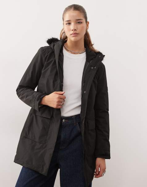 Regatta Sabinka waterproof jacket in black - view 1