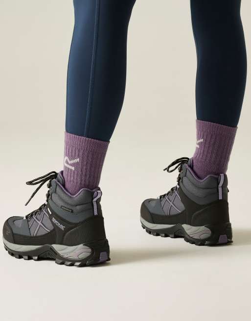 Regatta - Samaris III - Bottines imperméables et respirantes pour femme - Gris, 3 de 3