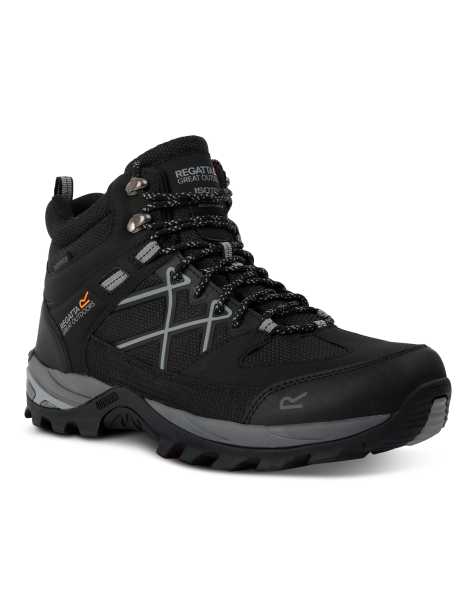 Regatta Samaris iii walking boot in black granite - view 1