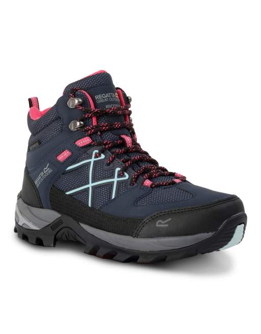  Regatta Samaris iii walking boot in navy pink