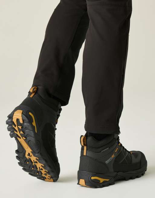 Regatta Samaris iii waterproof boots in black ash wood, 4 of 7