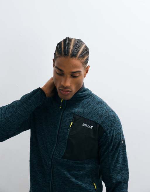 Regatta - Scaris - Lichtgewicht fleece met rits in blauw, 3 van 5