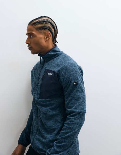 Regatta - Scaris - Pile leggero con zip color cielo notturno, 3 di 5
