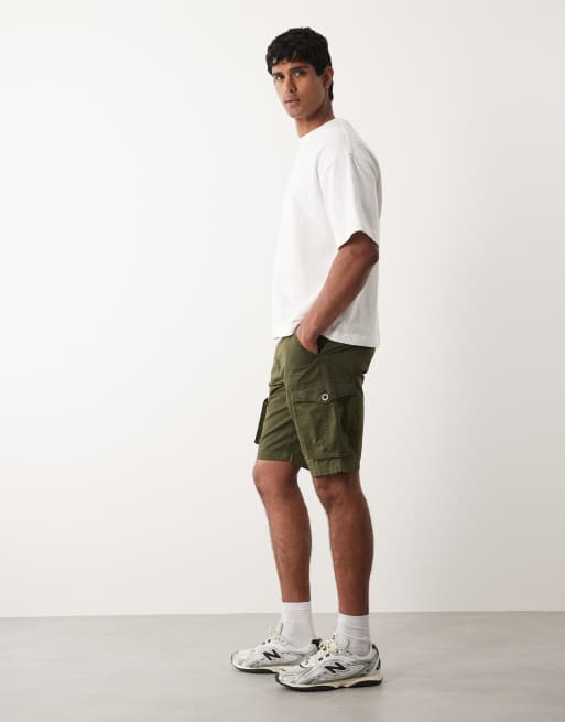 Regatta - Shorebay II - Pantaloncini cargo super morbidi e traspiranti kaki scuro, 3 di 5