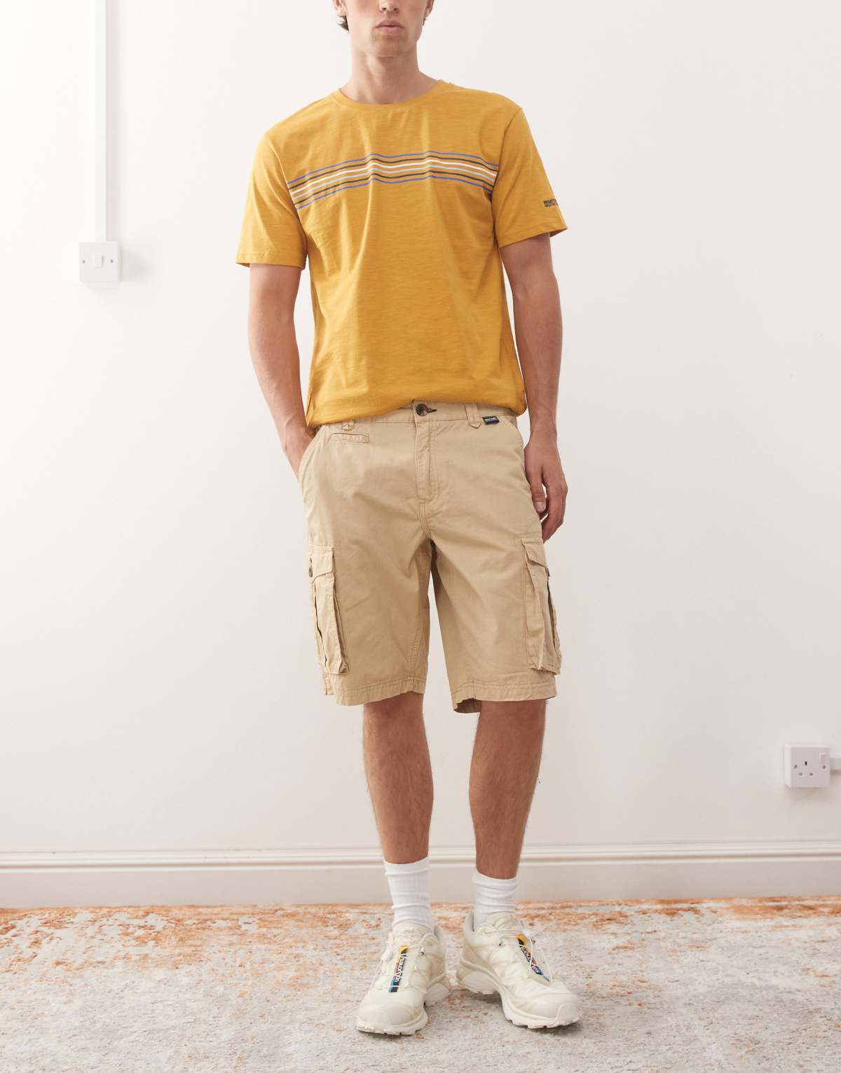 Regatta Shorebay ii shorts in cream white