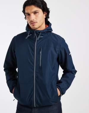 Regatta Shorebay jacket waterproof shell jacket in tigerlilly orange