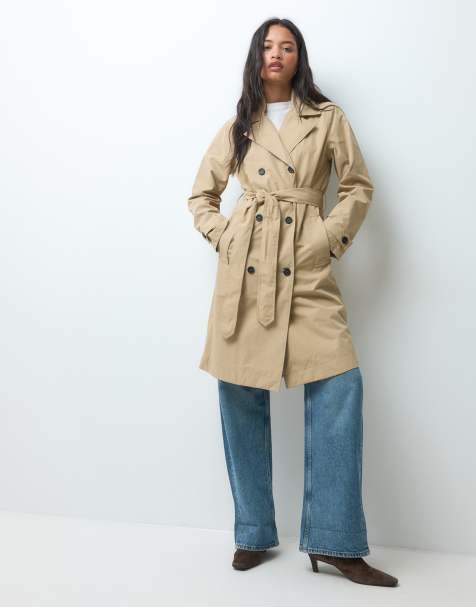 Regatta Sofia trench waterproof coat in barleycorn - view 1