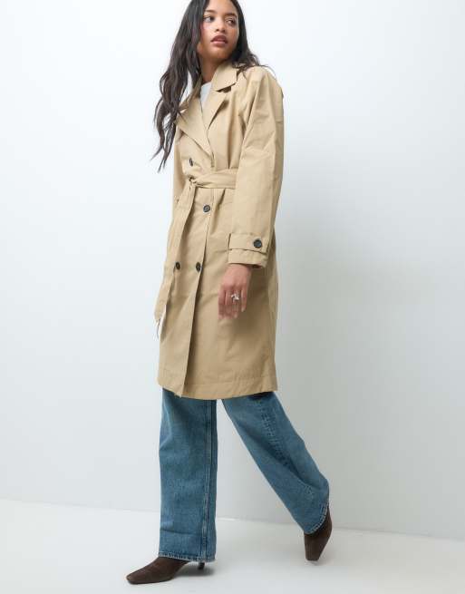 Regatta Sofia trench waterproof coat in barleycorn, 3 of 5