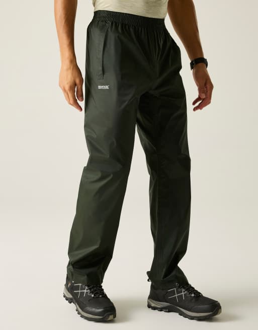 Regatta - Sovrapantaloni impermeabili e traspiranti ripiegabili color alloro