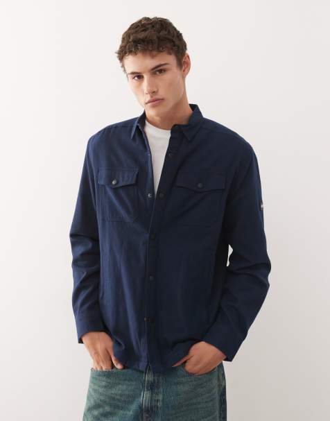 Regatta Spennith shacket in blue - view 1