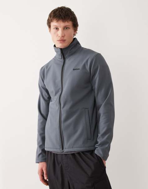 Regatta Stretch cera v softshell jacket in dark storm - view 1