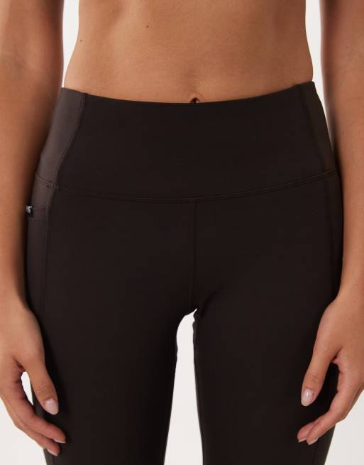 Regatta Stretch outdoor comfort contour leggings in dark chocolate, 2 of 5