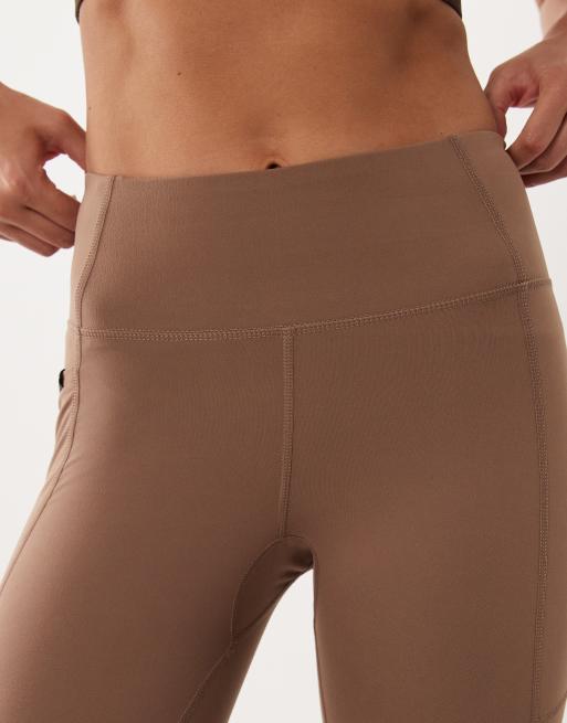 Regatta Stretch outdoor comfort contour leggings in mocha, 4 of 5