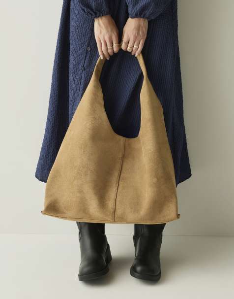 Regatta Suede style shoulder bag in tan - view 1