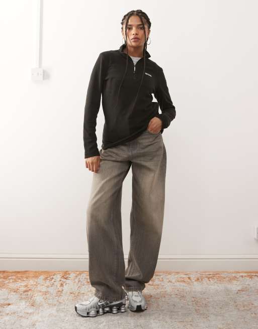 Regatta Sweethart Lightweight Half-Zip Fleece in black, 3 of 4