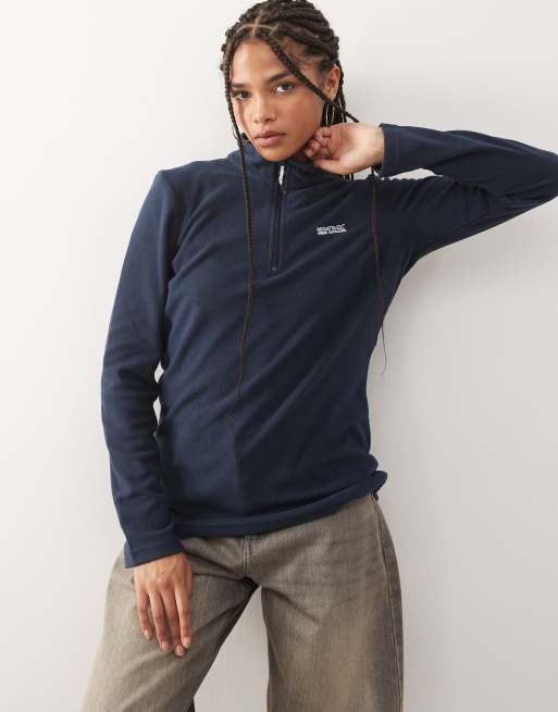 Regatta Sweethart Lightweight Half-Zip Fleece in blue, 4 of 4