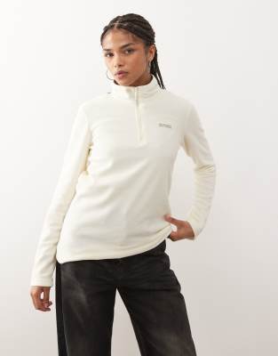 Regatta Sweethart Lightweight Half-Zip Fleece in cream white