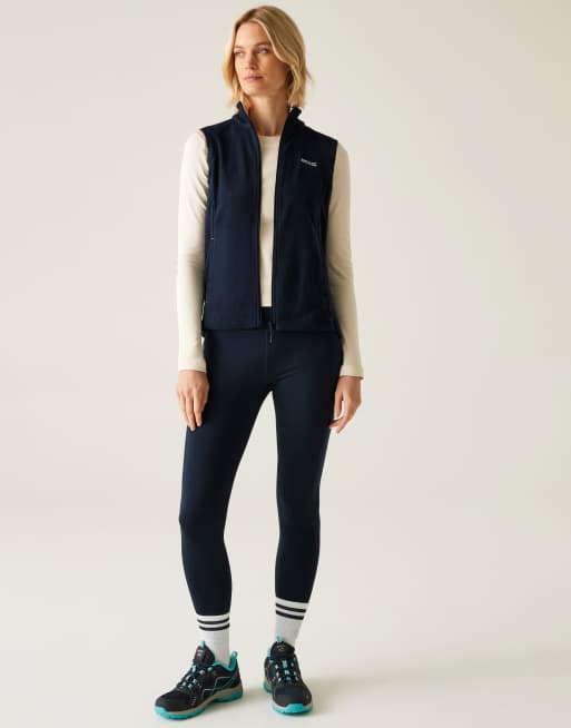 Regatta Sweetness ii cosy fleece gilet in navy blue, 2 of 4