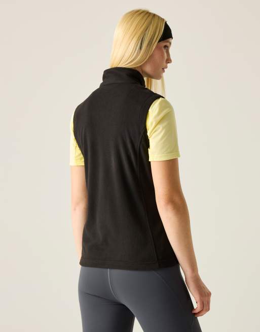 Regatta - Sweetness II - Zachte fleece bodywarmer in zwart, 3 van 4