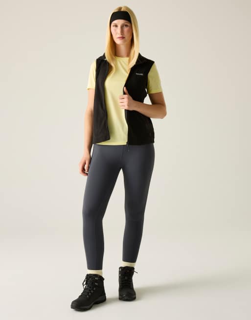 Regatta - Sweetness II - Zachte fleece bodywarmer in zwart, 4 van 4