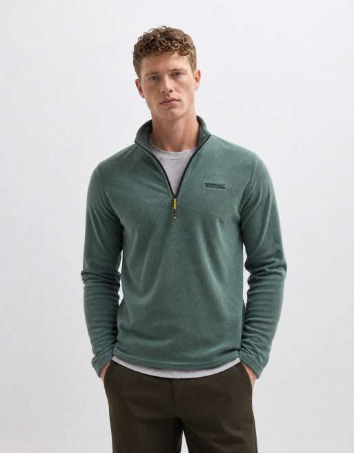 Regatta Thompson fleece in dark forest green, 6 of 10