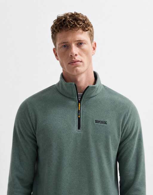 Regatta Thompson fleece in dark forest green, 8 of 10