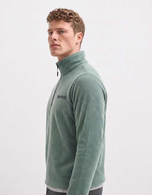 Regatta Thompson fleece in dark forest green, 9 of 10